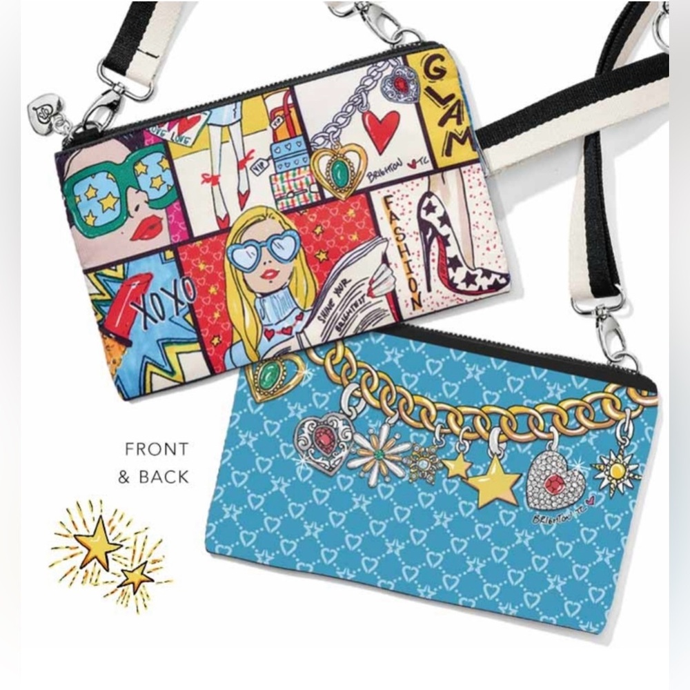 Brighton Glam Girl Crossbody Pouch NWT